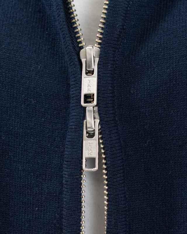 01ESP29075  blue willow コットンニットフードカーディガン