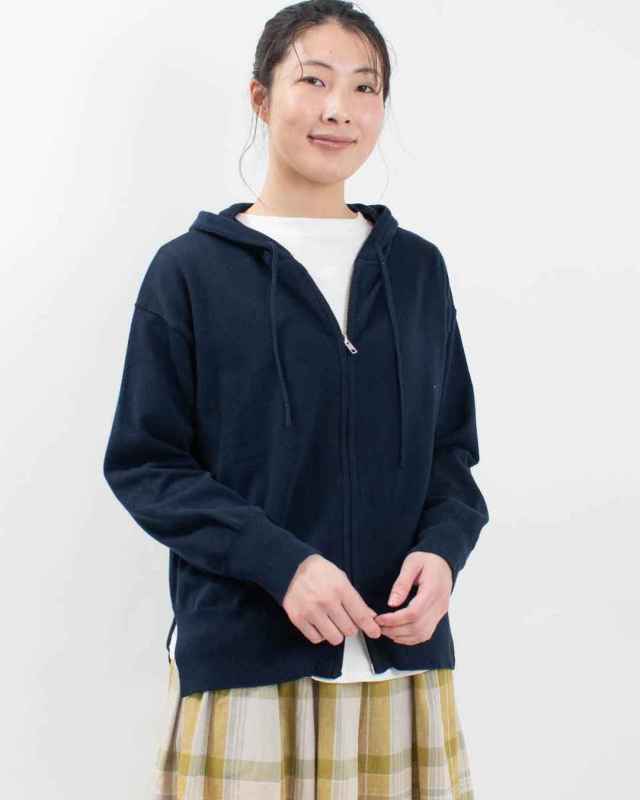 blue willow リネン 100 カーディガン 羽織り blue willow リネン2