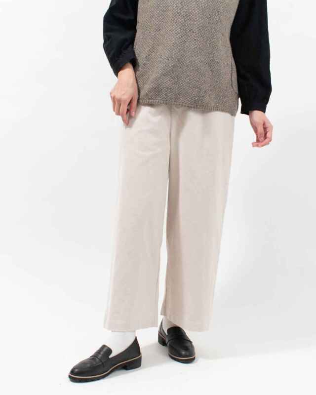 blue willow コーデュロイワイドパンツ