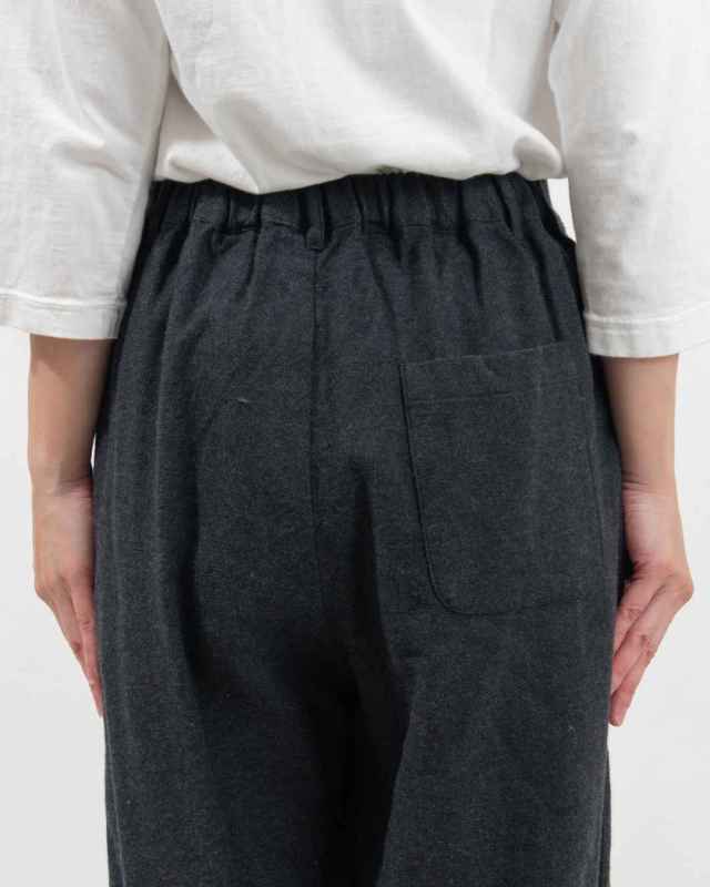 01EWP14553  blue willow コットンリネンオックスコクーンパンツ