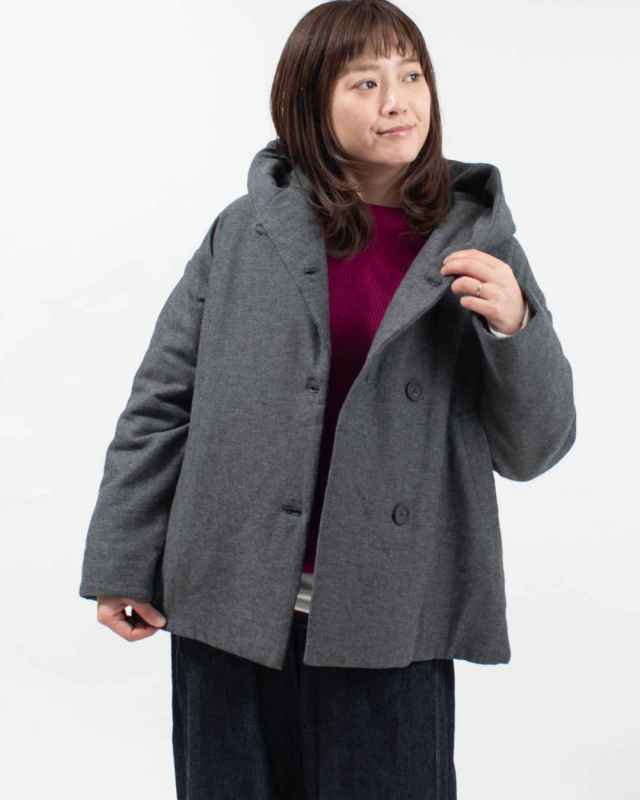 YARRA リネン混ドルマンデニムジャケット ｜ナチュラルファッション