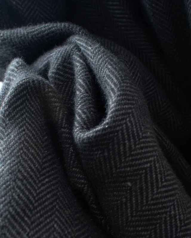 01EWS14608  blue willow コットンリネン太番手ツイルワイドパンツ