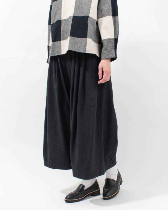 blue willow コットンリネンオックスコクーンパンツ｜ナチュラル