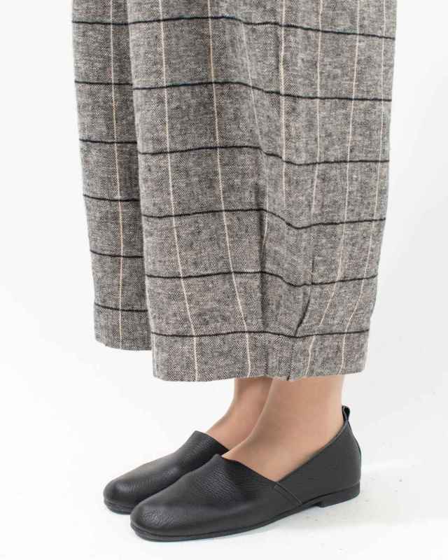 01EWS14614  blue willow コットンリネンヘリンボンサイドポケットパンツ