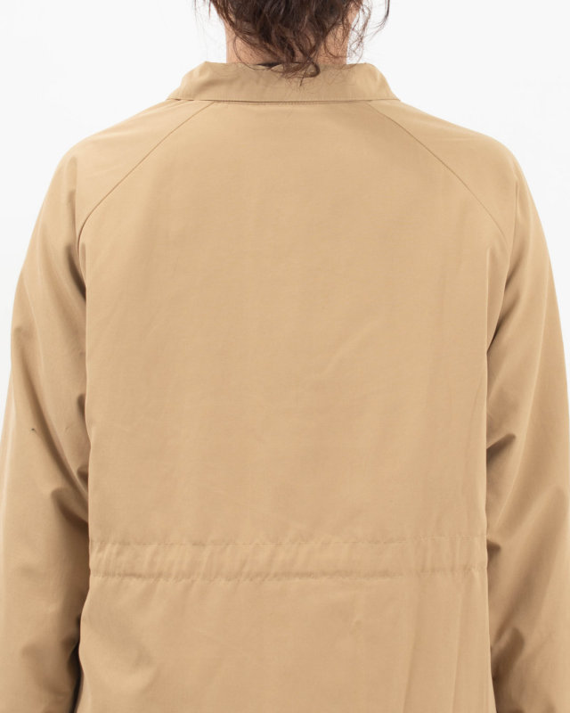 01FFP18444 blue willow ポリエステルコットン裏付きハオリコート