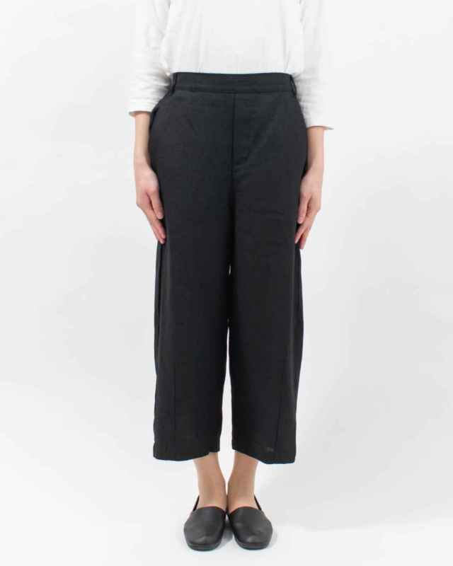 01FSP14003  blue willow リネン太番手パンツ