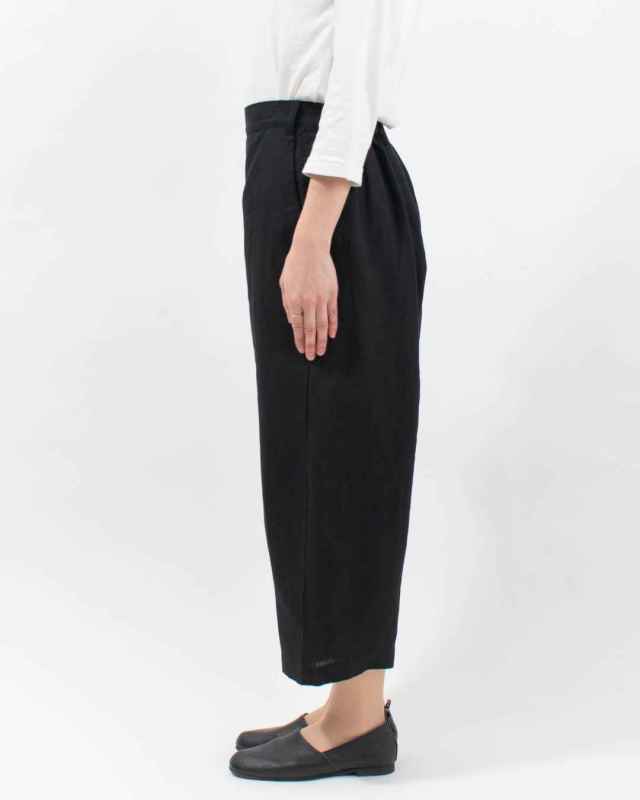 01FSP14003  blue willow リネン太番手パンツ