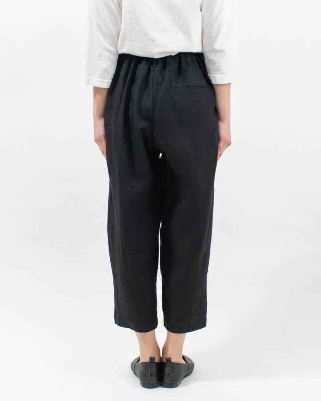 01FSP14003  blue willow リネン太番手パンツ