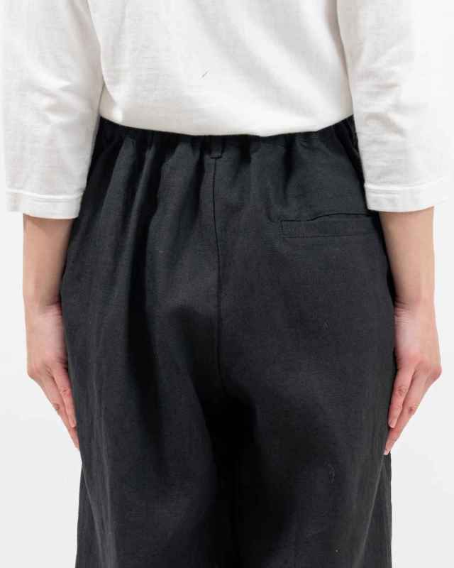 01FSP14003  blue willow リネン太番手パンツ