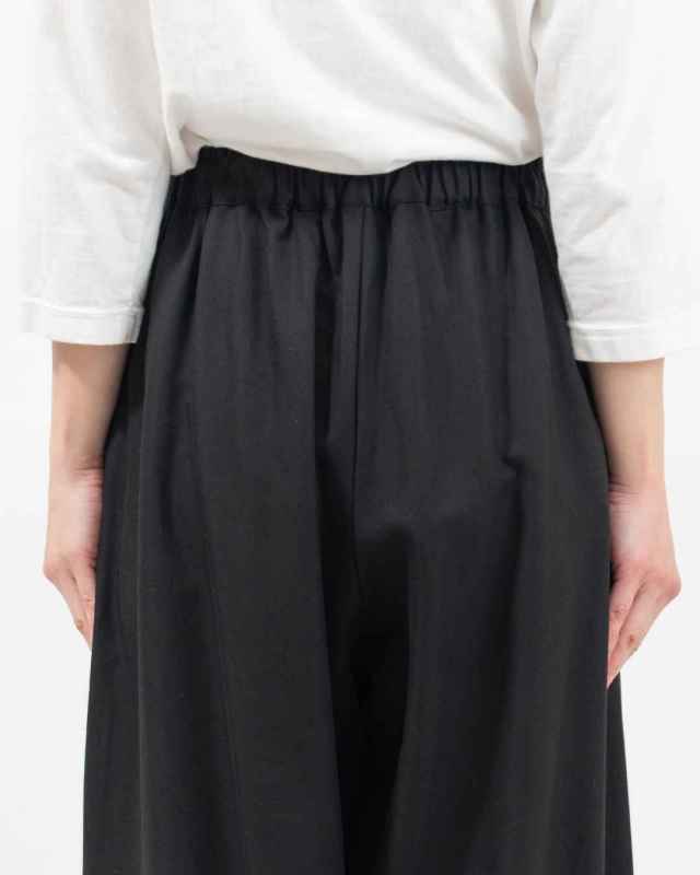 01FSP14010  blue willow コットンレーヨンタックコクーンパンツ