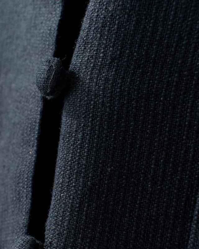 01FSP17014  blue willow コットンリネン変わり織りジャケット