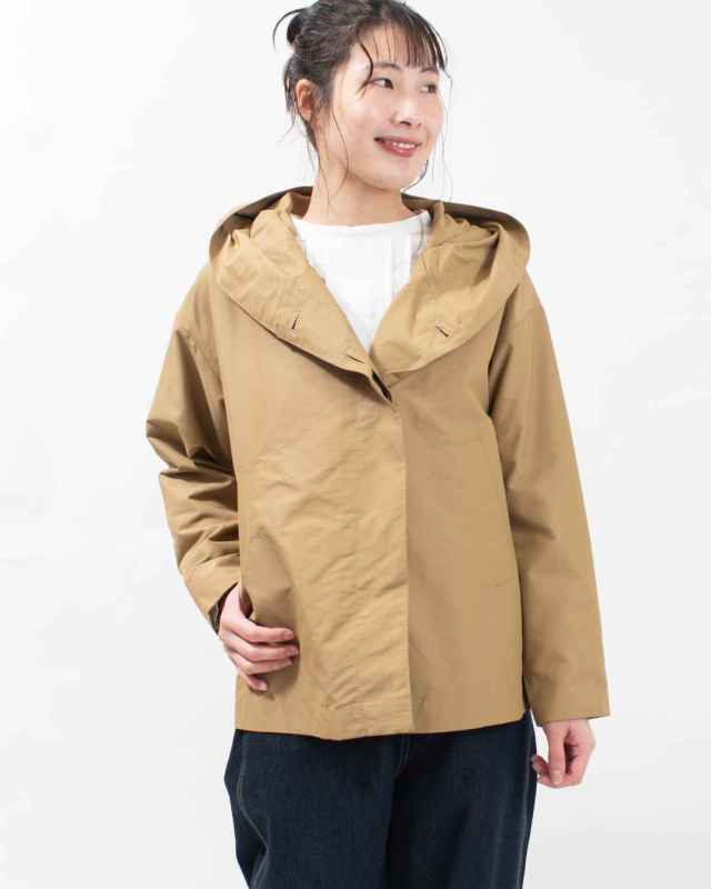 01FSP17019  blue willow グログラン2WAYフードジャケット