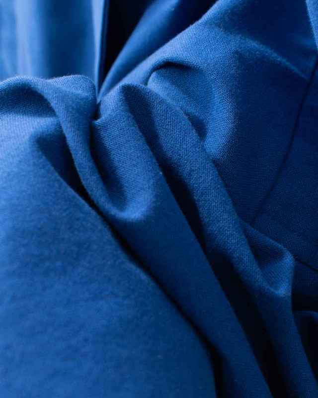 01FSP18030  blue willow コットンオックスステンカラーコート