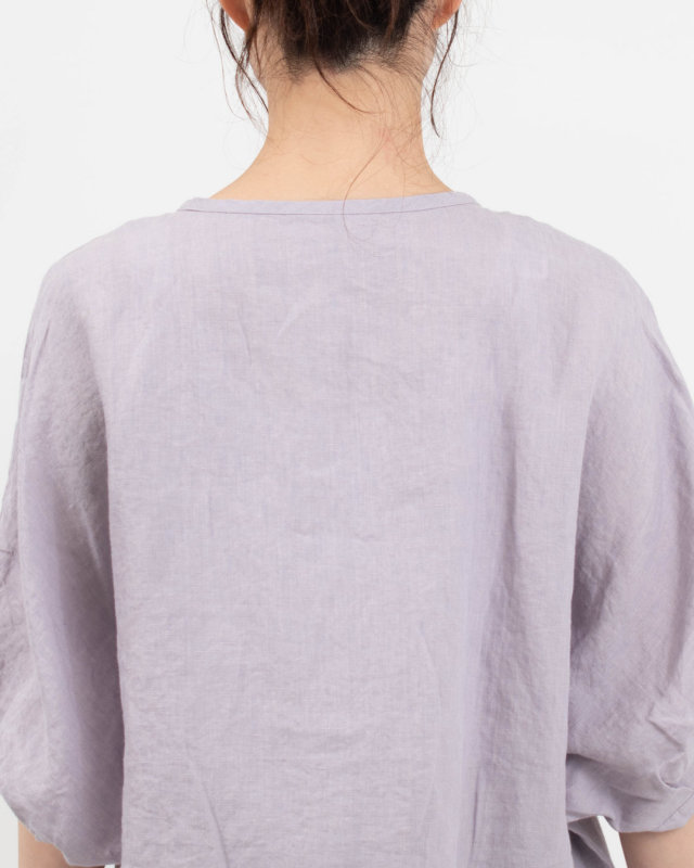 01FUP11225  blue willow リネンドルマンブラウス
