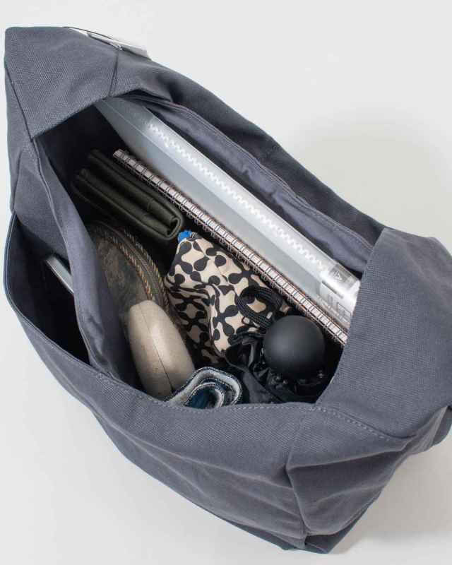 03ES6003　devan コットンラウンドバッグ Large