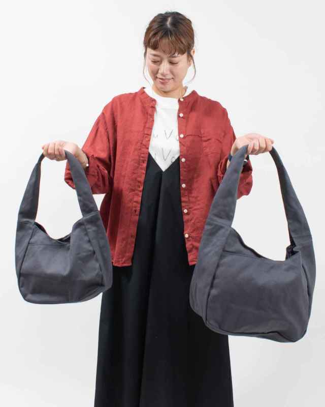 03ES6003　devan コットンラウンドバッグ Large