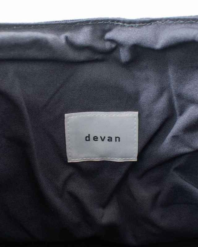 03ES6003　devan コットンラウンドバッグ Large