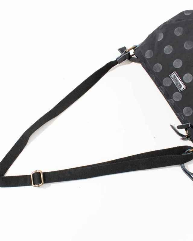 toleur ナイロンドット/カウレザーミニショルダー11776