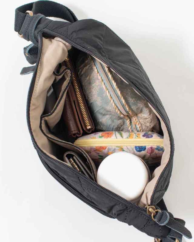 11987 toleur ナイロンキルティングショルダー