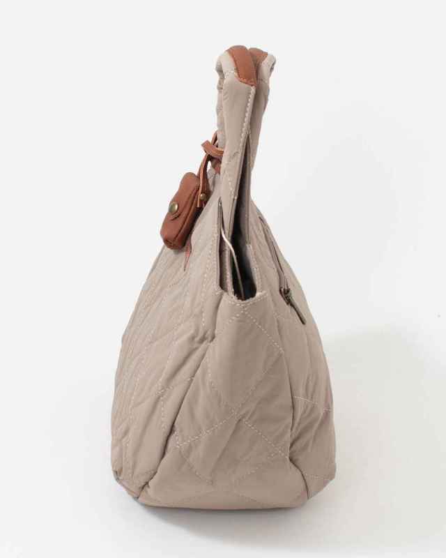 11988 toleur ナイロンキルティングトート