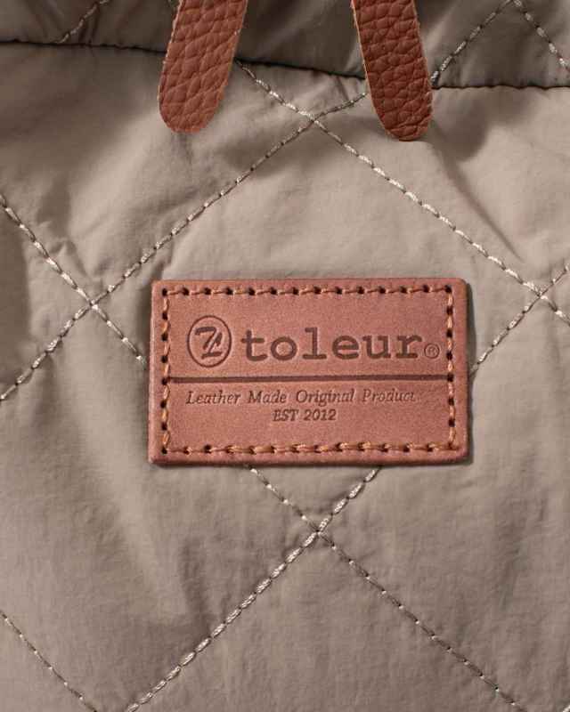 11989 toleur ナイロンキルティングリュック