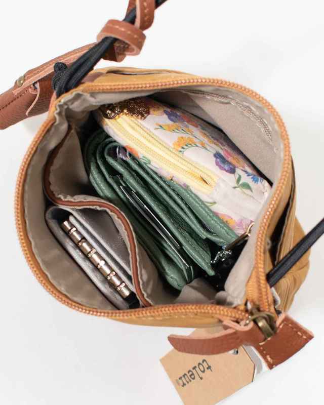 11991　toleur リンクルナイロンCミニサコッシュ