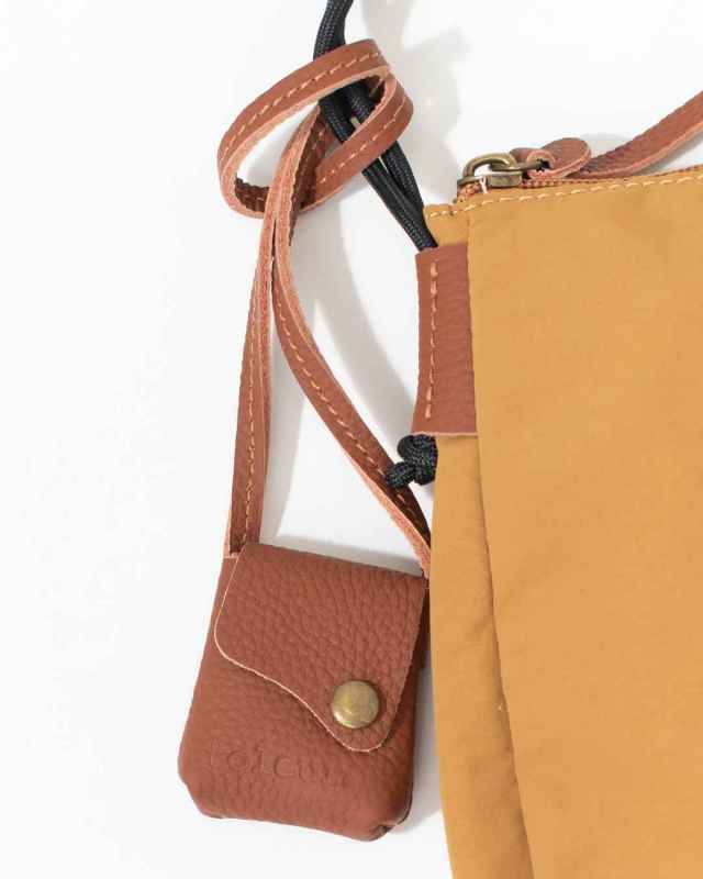 11991　toleur リンクルナイロンCミニサコッシュ