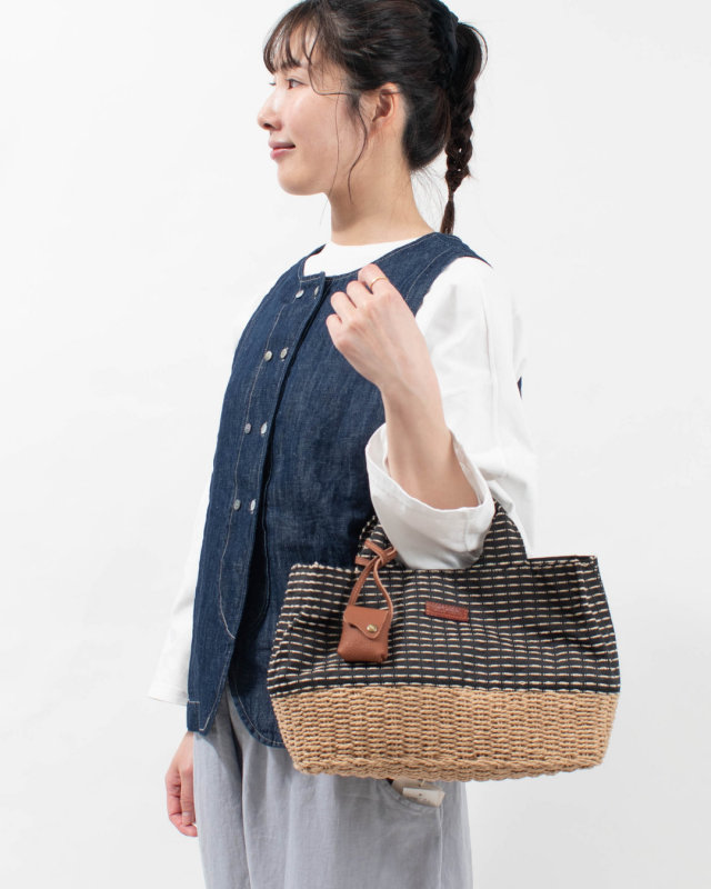 13034 toleur ペーパー編みトート