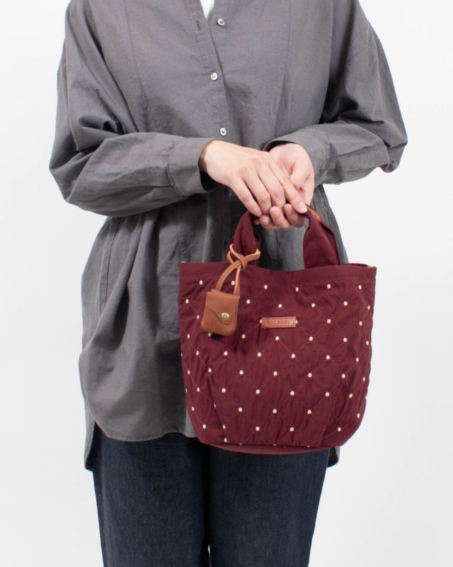 13051 toleur ステッチドット刺繍トート