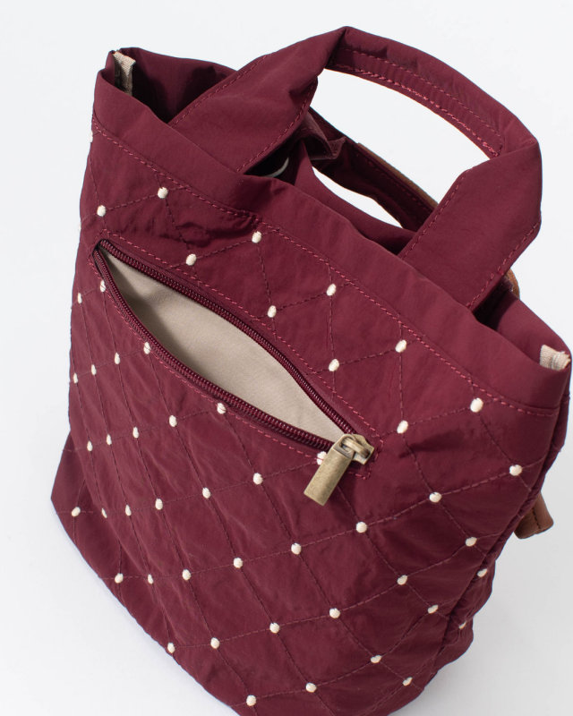 13051 toleur ステッチドット刺繍トート