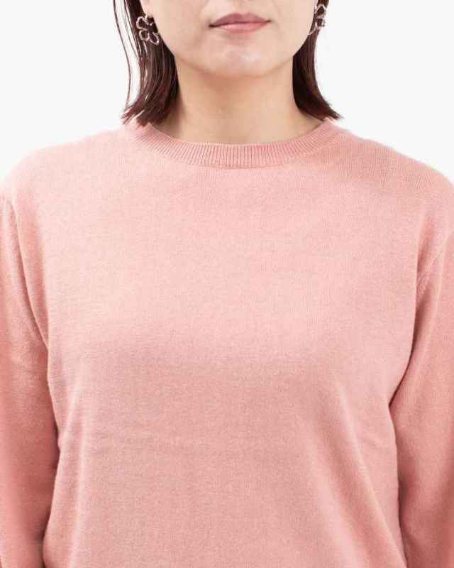 YARRA コットンカシミヤニットプルオーバー｜ナチュラルファッション