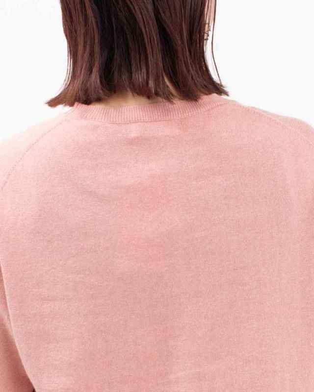 1512-208  YARRA コットンカシミヤニットプルオーバー