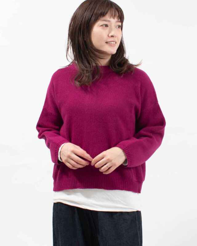 未使用タグ付✳︎エディットフォールル モヘヤMIX ファープルオーバー ブラウン EDIT. FOR LULU（エディットフォールル）の「モヘヤMIX ファープル