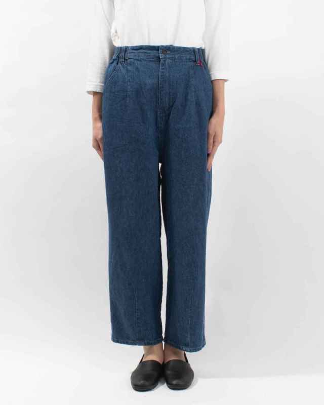 1545-238 YARRA リネン混デニムパンツ 