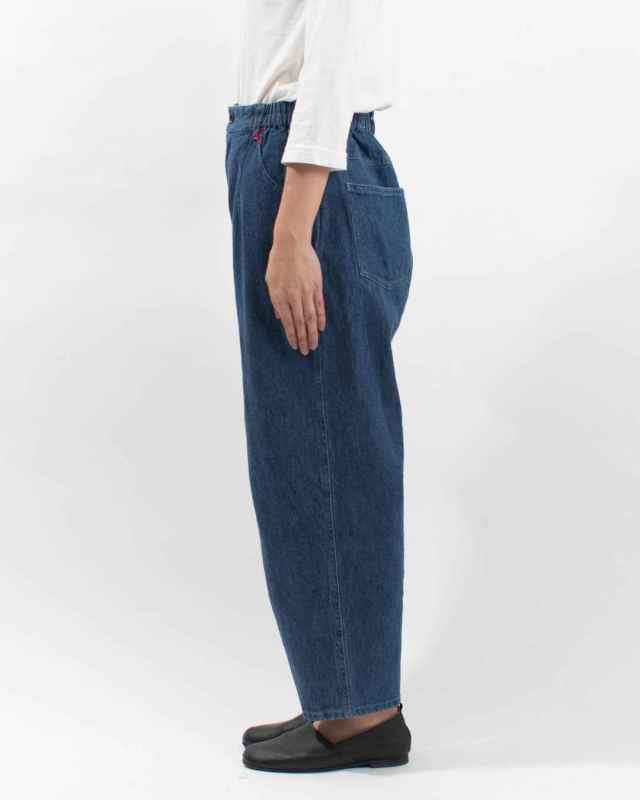 1545-238 YARRA リネン混デニムパンツ 