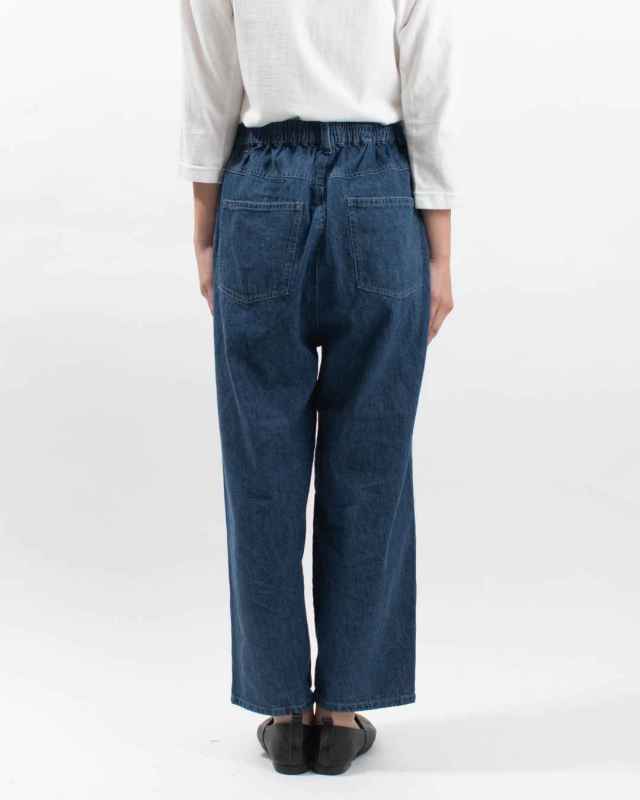 1545-238 YARRA リネン混デニムパンツ 