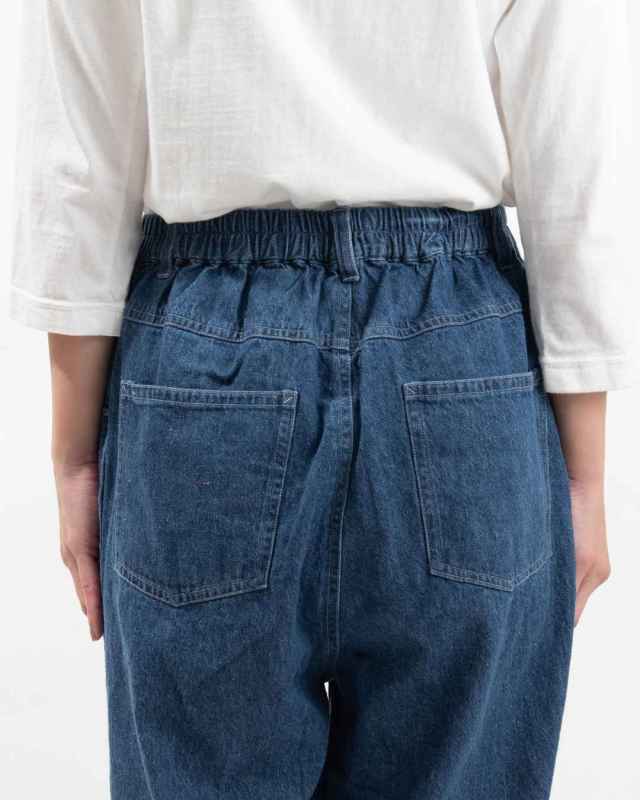 1545-238 YARRA リネン混デニムパンツ 