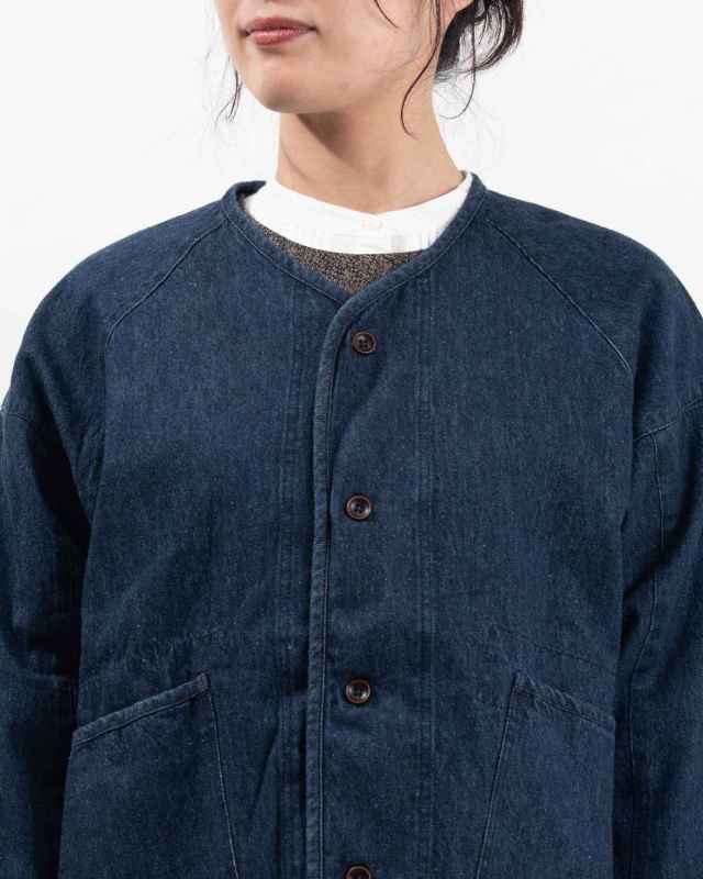 YARRA リネン混ドルマンデニムジャケット ｜ナチュラルファッション