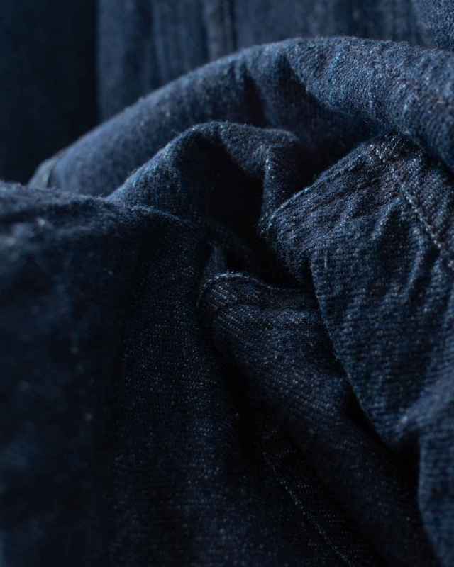 【 YARRA 】 リネンデニムジャケット 40%off YARRA LINEN100シングルデニムジャケット 54；インディゴ