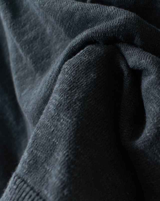 1548-204 YARRA リネンコットンスリットニットベスト