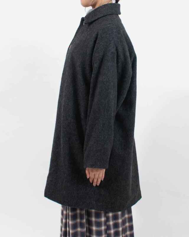 1557-283 YARRA エコウールミドル丈コート
