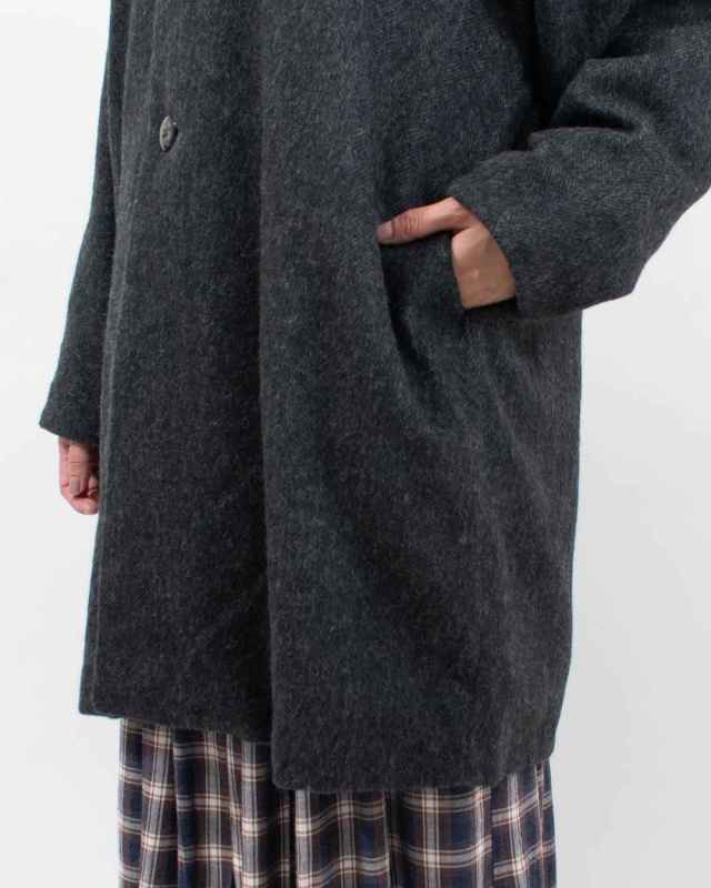 YARRA　エコウールミドル丈コート 正規通販】YARRA/ヤラ エコウールミドル丈コート | Vanilla