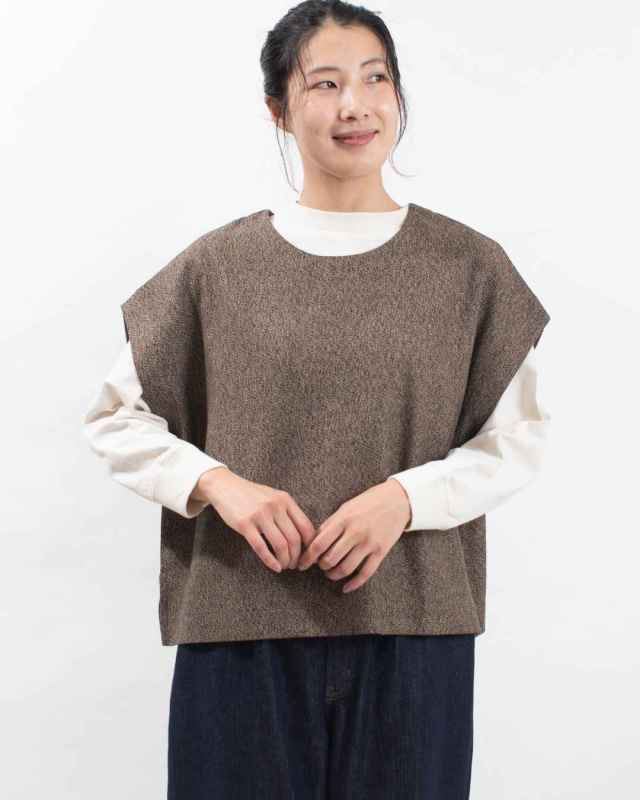 【 YARRA 】 リネンデニムジャケット YARRA リネン混ドルマンデニムジャケット YR-1547-237