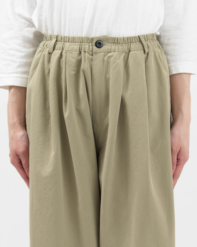 1615-242 YARRA ボリュームテーパードパンツ