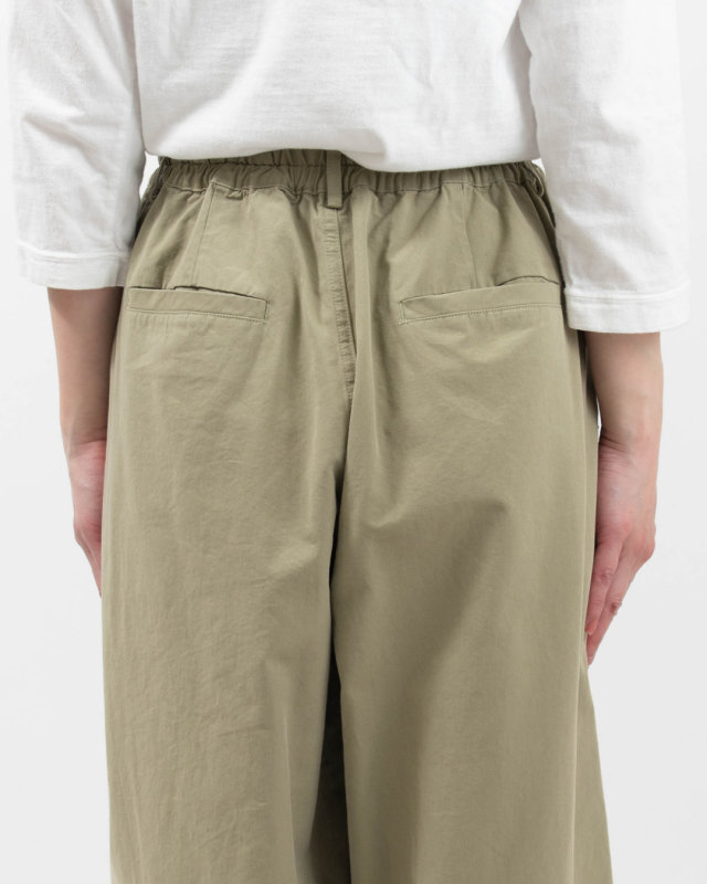 1615-242 YARRA ボリュームテーパードパンツ