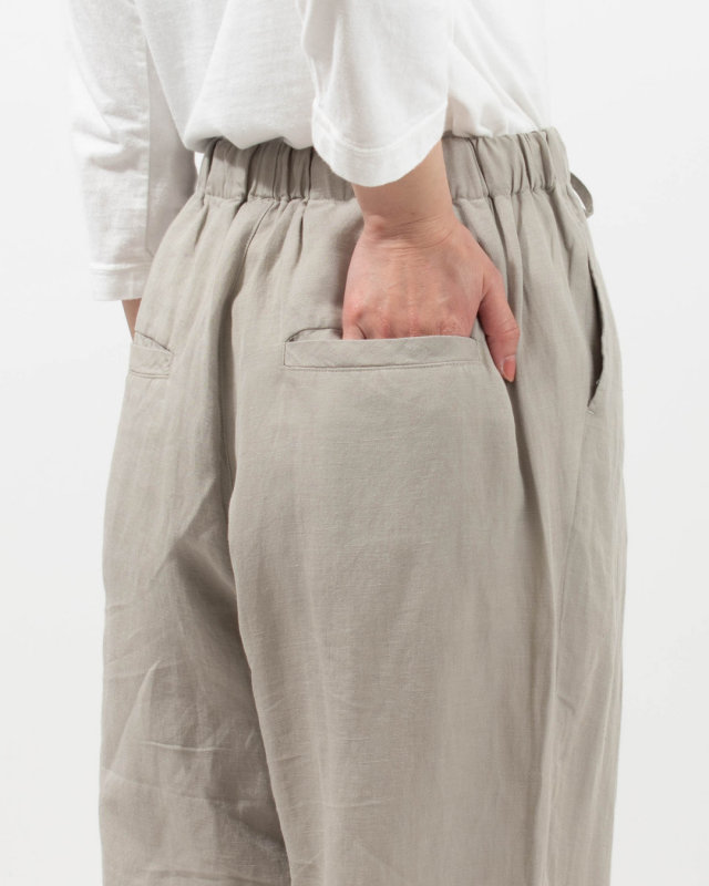 1625-291  YARRA テンセルリネンツヤパンツ