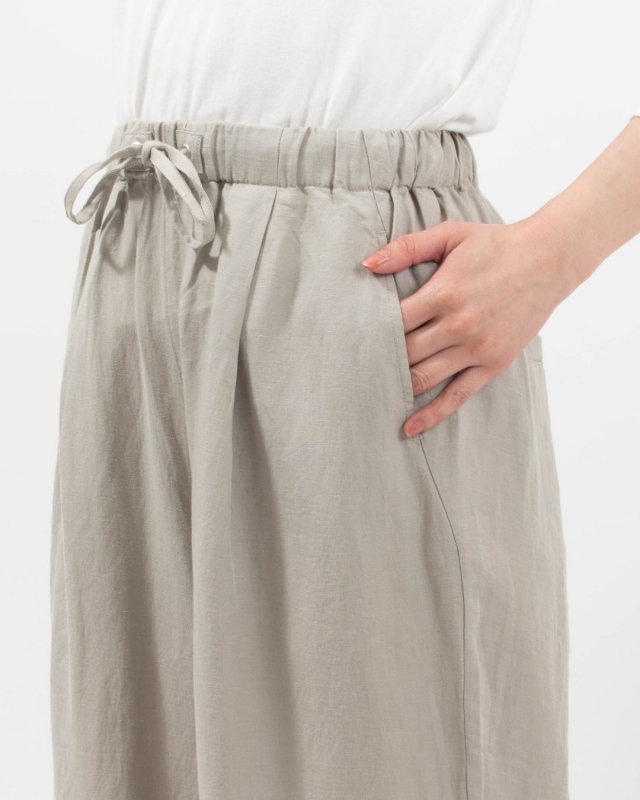 1625-291  YARRA テンセルリネンツヤパンツ
