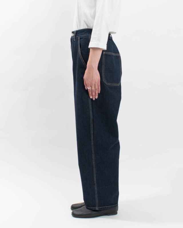 1ST-001  nuance of F コクーンシルエットワイドデニム