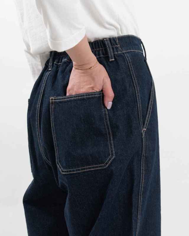 1ST-001  nuance of F コクーンシルエットワイドデニム