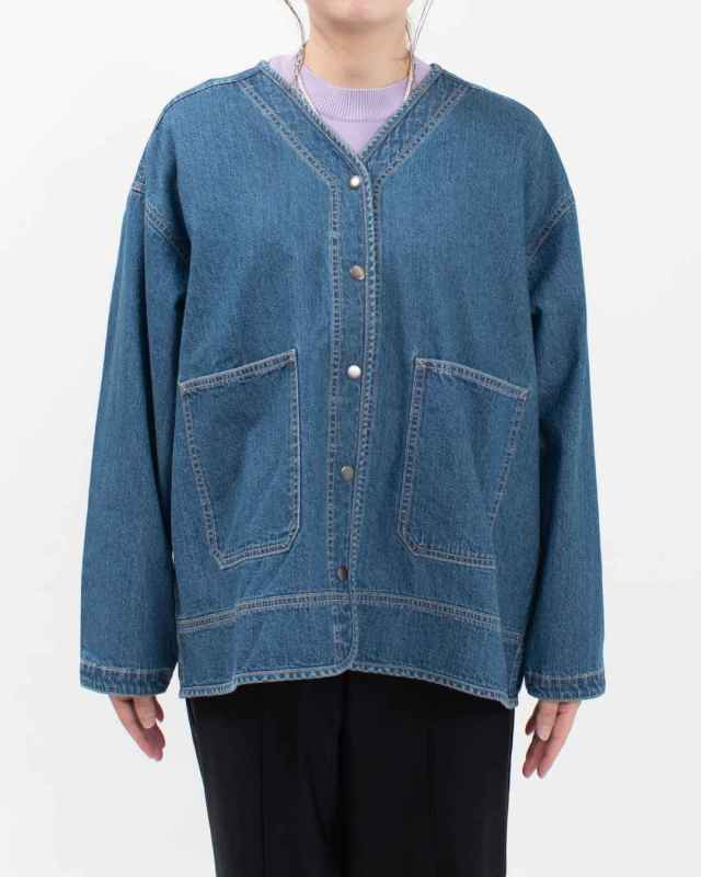 1ST-003　nuance of F デニムカーディガン